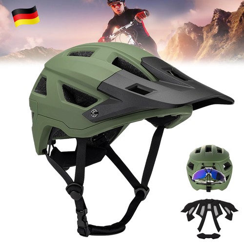 Fahrradhelm mit visier mtb - fahrradhelm,
