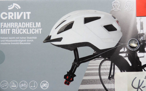 Fahrradhelm mit led - fahrradhelm, rücklicht
