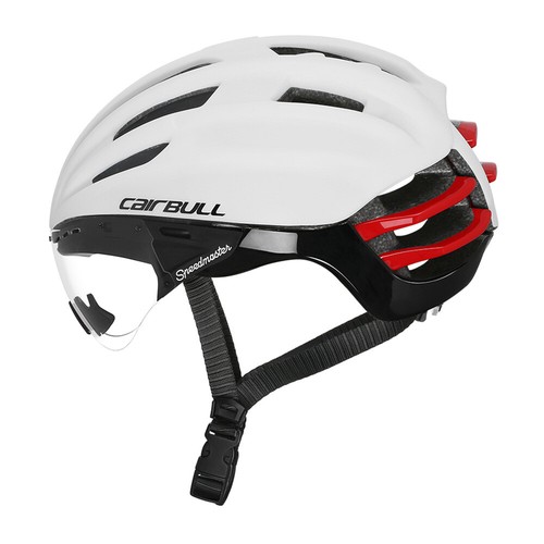 Urban fahrradhelm mit visier - fahrradhelm,