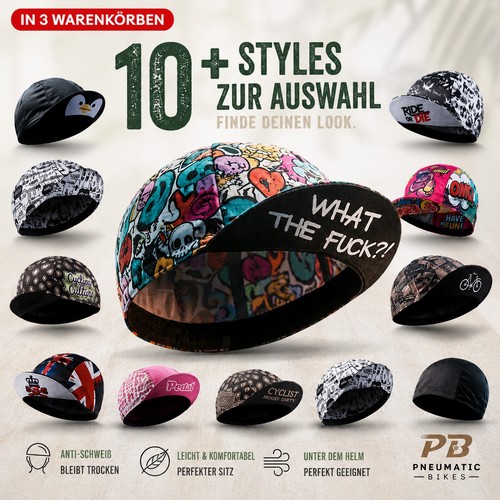 Radmütze cycling cap - radmütze, fahrrad
