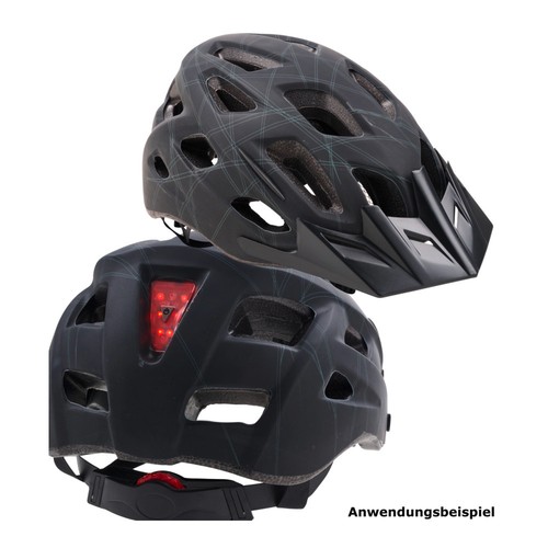 Fahrradhelm mit licht m - fahrradhelm,